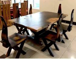 Get yourself a quality, classy dinning table made on order here. Mahogany Dining Table Galore Furniture Kenya Facebook