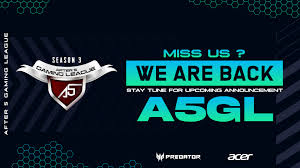 After 5 Gaming League 2020 Announced With A Total Prize Pool Of Rm76 000