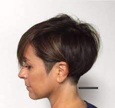 kurzhaarschnitt mit langem nacken 2021 in 2021 kurzhaarfrisuren kurzhaarschnitt hinterkopf kurze haare