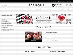 Maybe you would like to learn more about one of these? Sephora Gift Card Balance Check Balance Enquiry Links Reviews Contact Social Terms And More Gcb Today