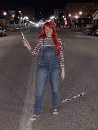 Creepy Chucky Halloween Costume Chucky Halloween Costume Diy Chucky Costume Chucky Halloween