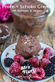 Protein Schoko Creme Mit Bohnen Vegan Rezept Gesunde Desserts Kalorienarme Desserts Und Gesundes Essen