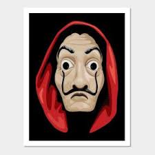 Casa De Papel Casa De Papel T Shirt Teepublic Ideen Furs Zeichnen Masken Zeichnung