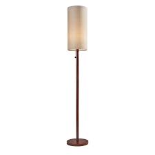 Adesso 3338 15 Walnut Wood Hamptons Single Light 65 High Floor Lamp In 2020 Floor Lamp Skinny Floor Lamp Lamps Living Room