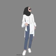 Lihat ide lainnya tentang kartun, kartun hijab, ilustrasi karakter. Hijabi Pfp