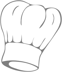 Image Result For Chef S Hat Outline Chefs Hat Clip Art Clipart Black And White