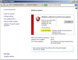 For advanced installation options select expert. Solved Code 80072ee2 Error Windows 7 Update Not Working