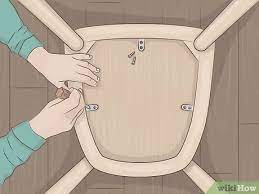 We'll tell you the tools you'll need and some tips and tricks on how to use them with this project! How To Reupholster A Dining Chair Seat With Pictures Wikihow