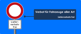 In diesem fall finden sie auf dem zusatzschild den schriftzug „anlieger frei. Bedeutung Von Zeichen 250 Verbot Fur Fahrzeuge Aller Art Stvo2go
