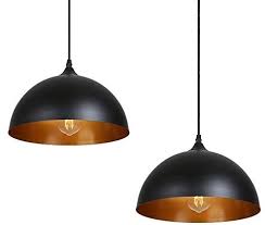 Acrylic light panels for backlighting Tomshine Pendant Light 2 X Retro Pendant Lights Metal Industrial Vintage Led Pendant Lamp Diameter 30 Cm Black Amazon De Lighting
