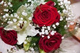 White and green calla lily boutonniere. Wedding Flowers Red Rose And White Lily Stock Photo Picture And Royalty Free Image Image 95919407