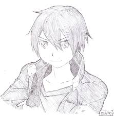 Draw Kirito Sword Art Online Steemit Choose your favorite black and white drawings from millions of available designs. draw kirito sword art online steemit