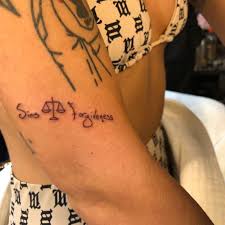If youre interested in having your own custom tattoo design made, please send me a convo so that Halsey Got A Handwritten Tattoo From Liltunechi Might Be The Of Tattoos Young Money Scoopnest