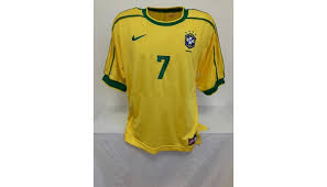 Unfollow ronaldinho shirt brazil to stop getting updates on your ebay feed. Ronaldinho S Official Brazil Signed Shirt 1998 99 Charitystars