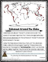 Volcano Map Set And Reading Passages Reading Passages Volcano Homeschool Science
