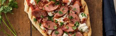 grilled burrata sausage pizza recipe