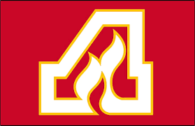 Check out our calgary flames logo selection for the very best in unique or custom, handmade pieces from our there are 250 calgary flames logo for sale on etsy, and they cost $12.89 on average. Hd Wallpaper Hockey Calgary Flames Atlanta Flames Wallpaper Flare