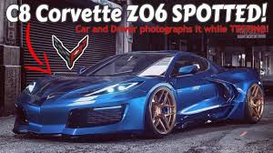 2021 C8 Corvette Z06 Spotted Testing In The Snow Wide Body Hood Vent And More Youtube In 2020 Corvette Corvette Z06 Wide Body