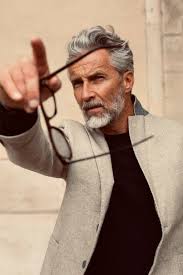 pin by andrew zollars on fall w grey hair men older mens hairstyles handsome older men