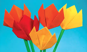 How to make the paper flower stamens. Easy Paper Flowers Craft For Kids Chicago Parent