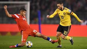 Hazard играет с 2019 в реал мадрид (рмкф). U Nih Est Eden Azar U Nas Net Chto Govorili Futbolisty Posle Matcha Mezhdu Sbornymi Rossii I Belgii Rt Na Russkom