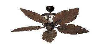 Overhead palm leaf & bamboo blade fans. 52 Inch Venetian Outdoor Tropical Ceiling Fan With Light Oil Rubbed Bronze