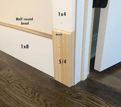 Extra Wide Baseboards Moldings And Trim Plinth Blocks Interior Door Trim