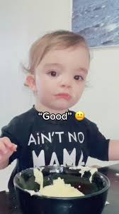 15 Month Old Bakes Cookies