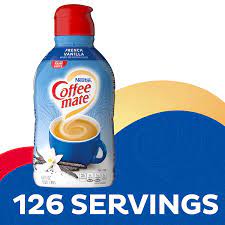 Cold brew coffee is delicious, especially when you add homemade vanilla creamer. Buy Coffee Mate French Vanilla Liquid Coffee Creamer 64 Fl Oz Bottle Non Dairy Lactose Free Gluten Free Creamer Online In Taiwan B00fzgzcdy