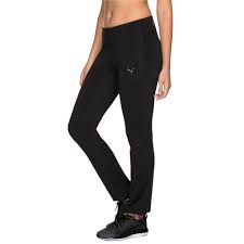 Um ihnen die wahl eines geeigneten produkts ein klein wenig zu erleichtern, haben unsere produktanalysten außerdem einen favoriten ernannt, der. Puma Damen Jazzpants Wt Essential Straight Leg Pant Black Paradise Wear