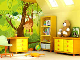 Alternatively, keep it classic with green textured wallpapers, or add bold and beautiful pops of colour with jungle floral wallpapers. Animal Themed Childrens Bedrooms Jungle And Wild Design Baby Room Colour Ideas 921x698 Wallpaper Teahub Io
