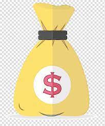 Dollar Sign Watercolor Paint Wet Ink Money Money Bag Logo Money Clip Transparent Background Png Clipart Hiclipart Money Bag Clip Art Gold Coins Money