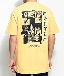 Empyre Mortem Yellow T Shirt In 2019 Yellow T Shirt