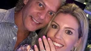 David Beador and pregnant Lesley Cook get married as they await arrival of  baby girl