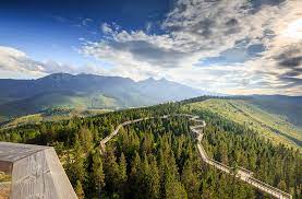 Slávnostné otvorenie chodníka korunami stromov v bachledovej doline neďaleko obce ždiar v okrese poprad v piatok 29. Bachledova Dolina Zdiar Koliska Pokoja