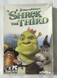 Shrek the third is an action video game based on the 2007 dreamworks animation animated film of the same name , developed by 7 studios, gameloft, amaze entertainment and vicarious visions. Activision Shrek The Third Game Demo 2007 Pc Cd Rom Computer Video Game 47875331570 Ebay