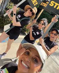 Endlessly grateful for our community that can hold each other up in such  times of uncertainty. Taking to the picket lines, having meet-ups, and  being able to talk things out has lifted