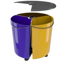 Dies bedeutet für sie, dass sie. Ecobinspin Abfalleimer Fur Mulltrennung Mit Abdeckung Gelb Mischrecycling Blau Papier Braun Bioabfall Kunststoff Pp Pa6 Abs Aluminium Stahl Bei Hellweg