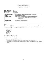 We did not find results for: Soal Soal Kls X Informatika Materi Perangkat Keras Komputer Masnurul