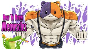 Subscribe for new videos every week! How To Draw Meowscles Fortnite Easy Step By Step Myhobbyclass Com Learn Drawing Painting And Have Fun With Art And Craft