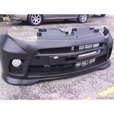 The whole bumper went in. Bumper Depan Myvi Se1 Shopee Malaysia