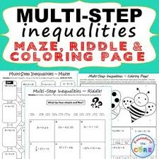 Engage your students in note. Literal Equations Coloring Activity