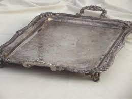 Gold or silver leaf 3 tier hardware 404 Page Not Found Silver Teapot Decorating With Silver Trays Copper Tray