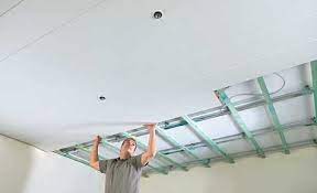 Alternativ kann man die platten mit einer teleskopstütze an ort und stelle halten. Decke Verkleiden Selbst De