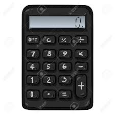 Vector Cartoon Black Calculator On White Background Royalty Free Cliparts Vectors And Stock Illustration Image 76062609 Cartoon woman and man with calculator over white background, colorful design, vector illustration. vector cartoon black calculator on white background