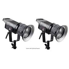 Aputure Light Storm Ls C120d Ii Daylight Led 2 Light Kit V Mount Plate Lsc120diikit2v