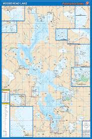 Maine Lake Fishing Maps Penseiresi Ml