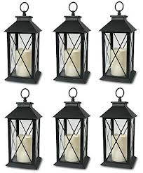 Decorative Black Lantern Led Flickering Flameless Pillar Candle Indoor Outdoor Lantern 13 Pack Of In 2020 Lantern Candle Decor Lanterns Decor Candle Lanterns
