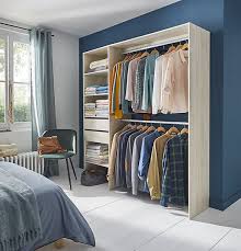 Rangement sur mesure castorama venus et judes from media.castorama.fr. Kit Dressing Zodiak Effet Chene L 180 X P 45 X H 200 Cm Castorama