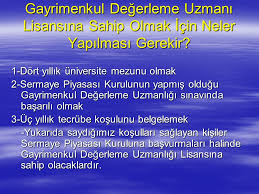 Sermaye piyasası kurulu, türkiye'de gayrimenkul değerleme uzmanlığına yönelik tek düzenleyici kuruldur. Gayrimenkul Ve Konut Degerleme Uzmanligi Ppt Indir